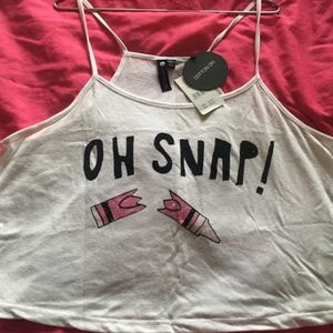 Cropped tee!